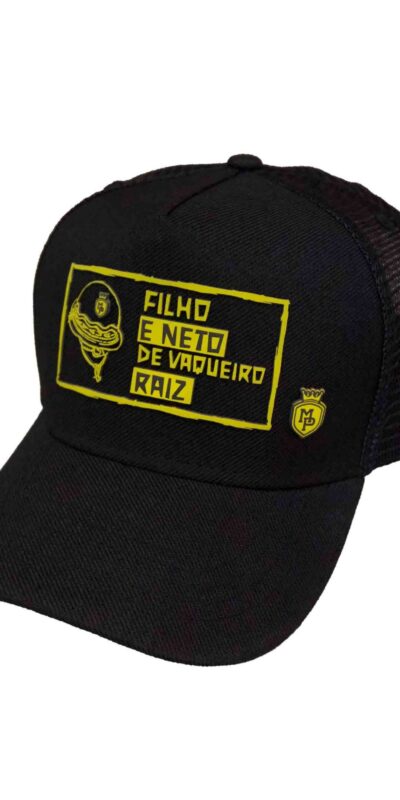 BONÉ FILHO E NETO P/AMARELO
