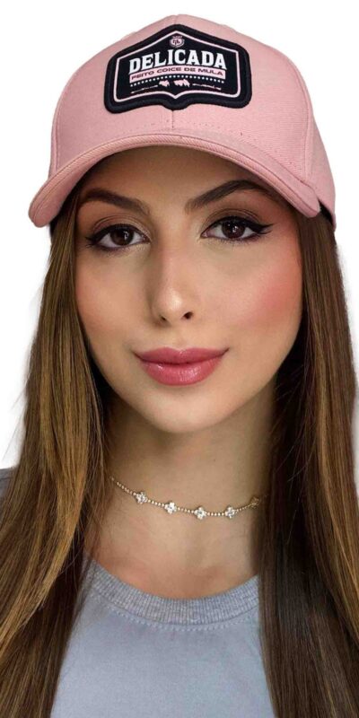 BONÉ DELICADA ROSA