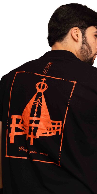 CAMISA POLO MASC NSR COSTAS PTO/LRJ