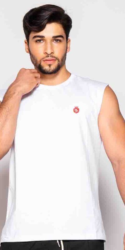 CAMISA REGATA LOGO MP BR/VERMELHA