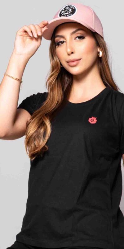 T - SHIRT LOGO COROA P/VERMELHO