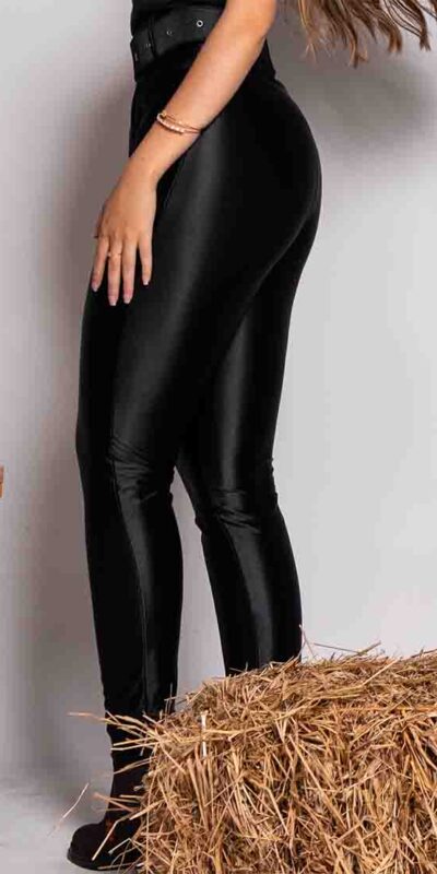 CALÇA FEM NAPA- PRETA