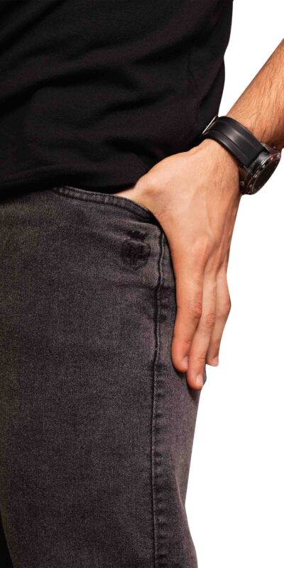 CALÇA MASC MARMORIZADA