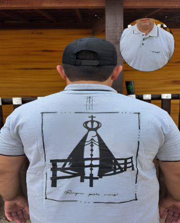 CAMISA  POLO MASC NSR COSTAS C/ P