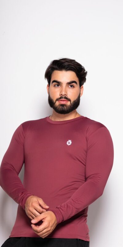 CAMISA UNISEX UV ROGAI VINHO