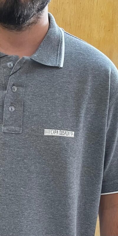 CAMISA POLO MASC LOGO QUADRO MP C/BR