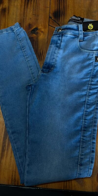 CALÇA FEM JEANS CLARA