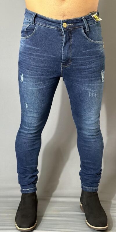 CALÇA MASC JEANS AZUL SIMBOLO CP