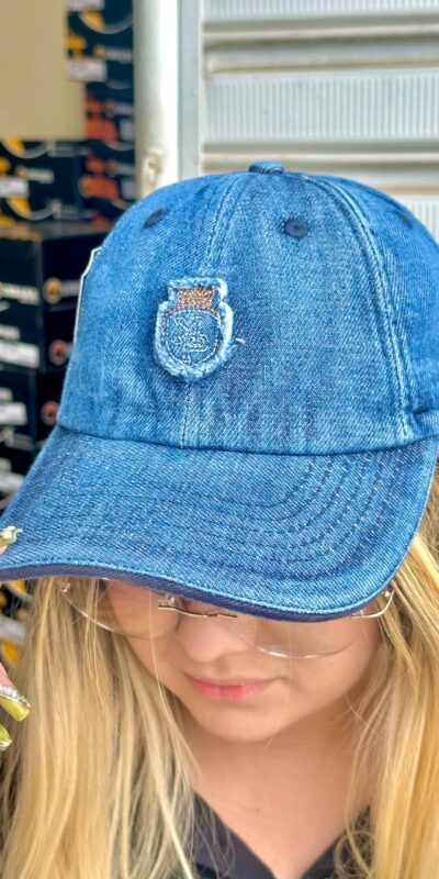 BONÉ DEAD HEAT AZUL JEANS ESCUDO