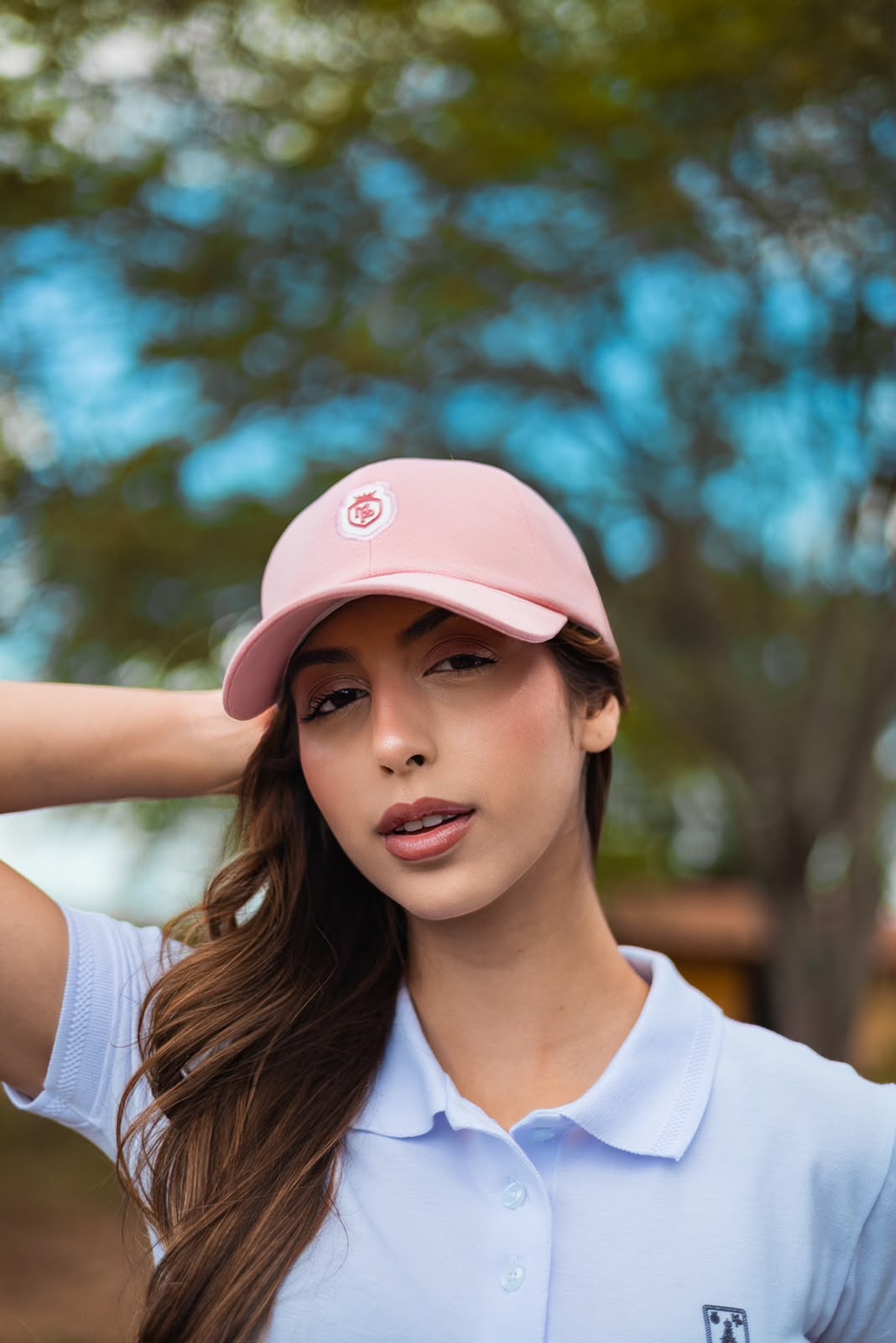 BONÉ COROA ROSA 6 GOMOS