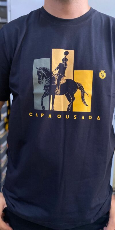 CAMISA MALHAO CAPA OUSADA PRETO